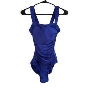 One Piece blue swimsuit